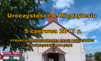Uroczystość otwarcia przebudowanej drogi powiatowej i poświęcenie kapliczki w Międzylesiu 2017r.